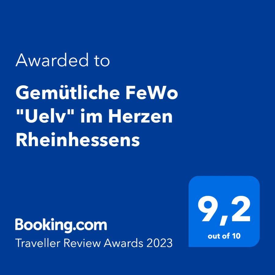 Gemuetliche Fewo "Uelv" Im Herzen Rheinhessens Uelversheim エクステリア 写真